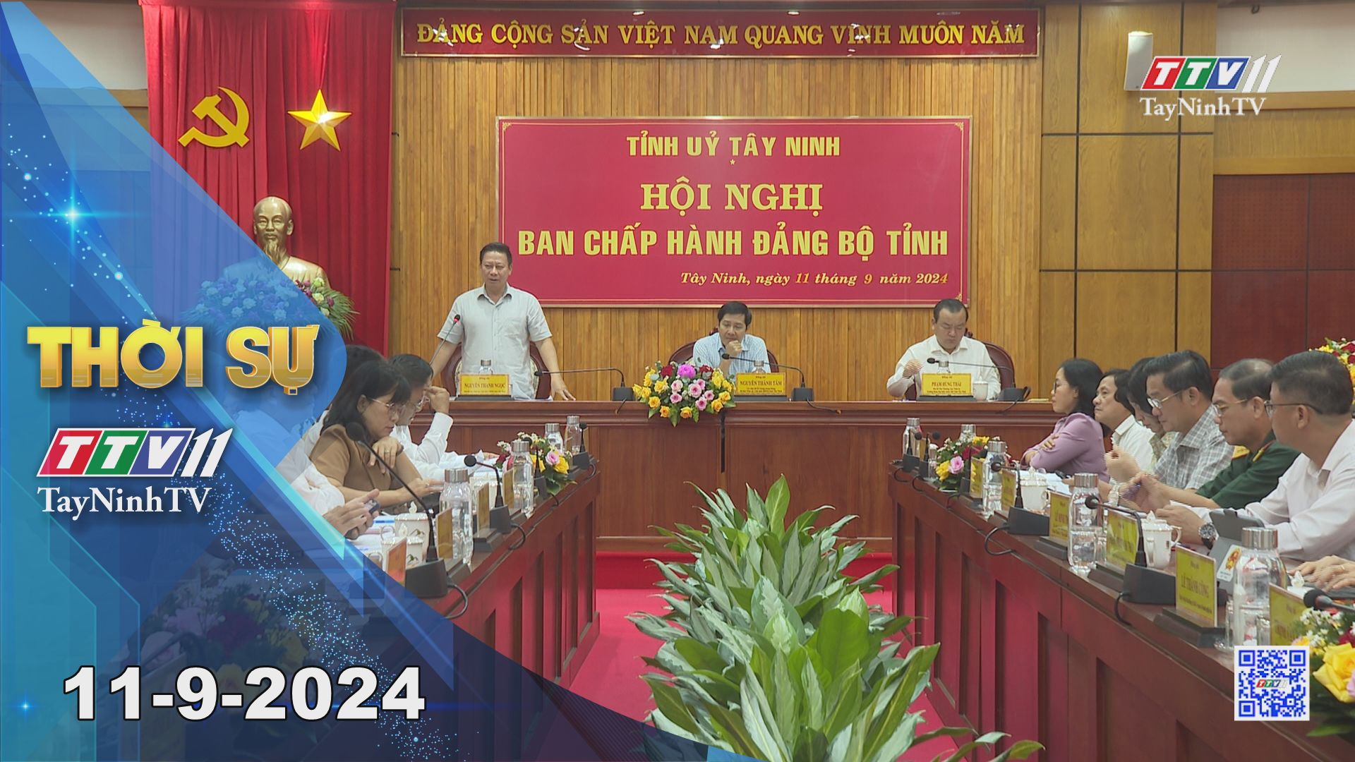 Thời sự Tây Ninh 11-9-2024 | Tin tức hôm nay | TayNinhTV